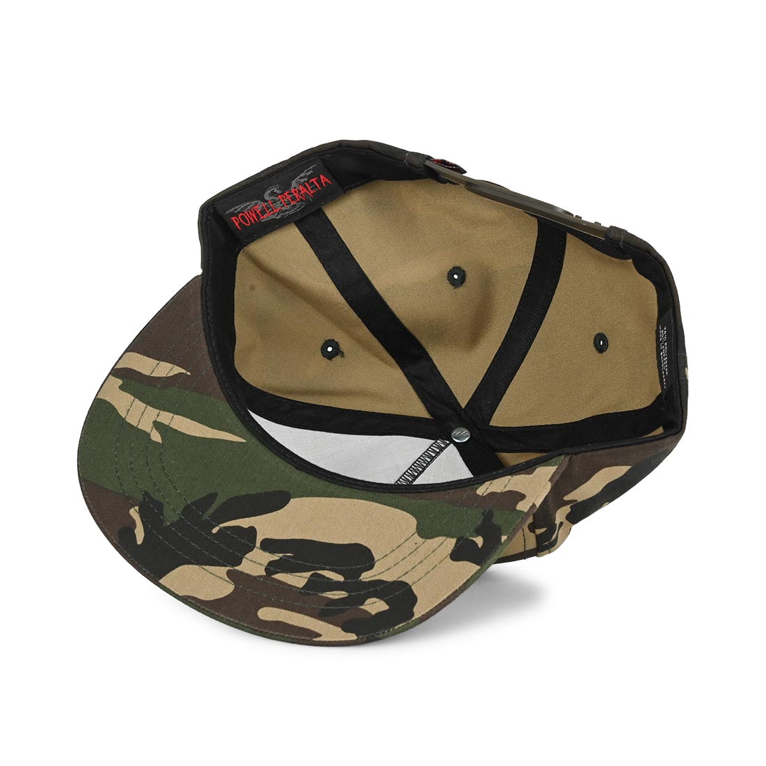 Powell Peralta Winged Ripper Snapback Cap Camo