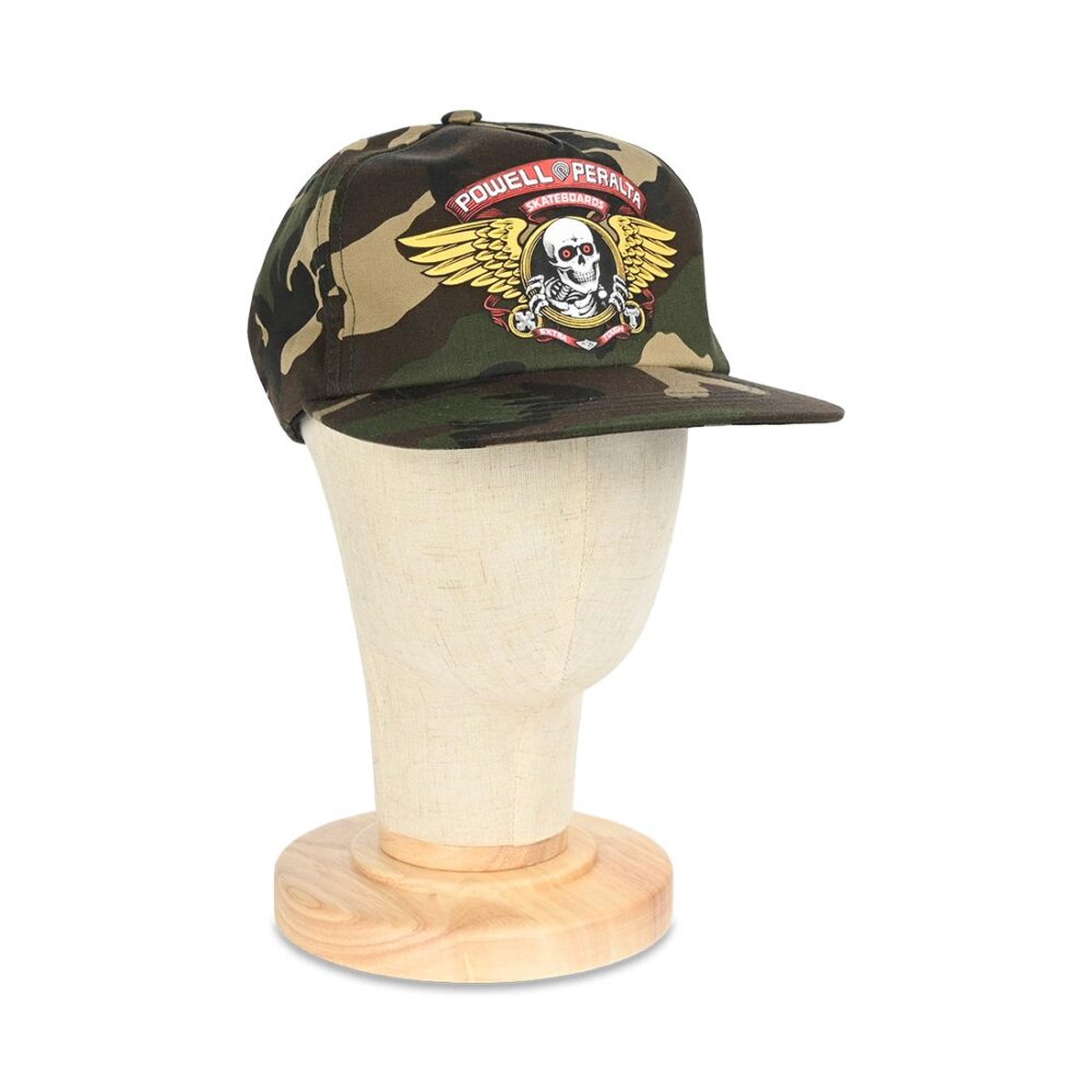Powell Peralta Winged Ripper Snapback Cap - Camo