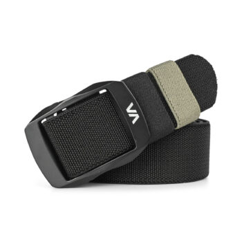 RVCA PT Reversible Webbing Belt - Black