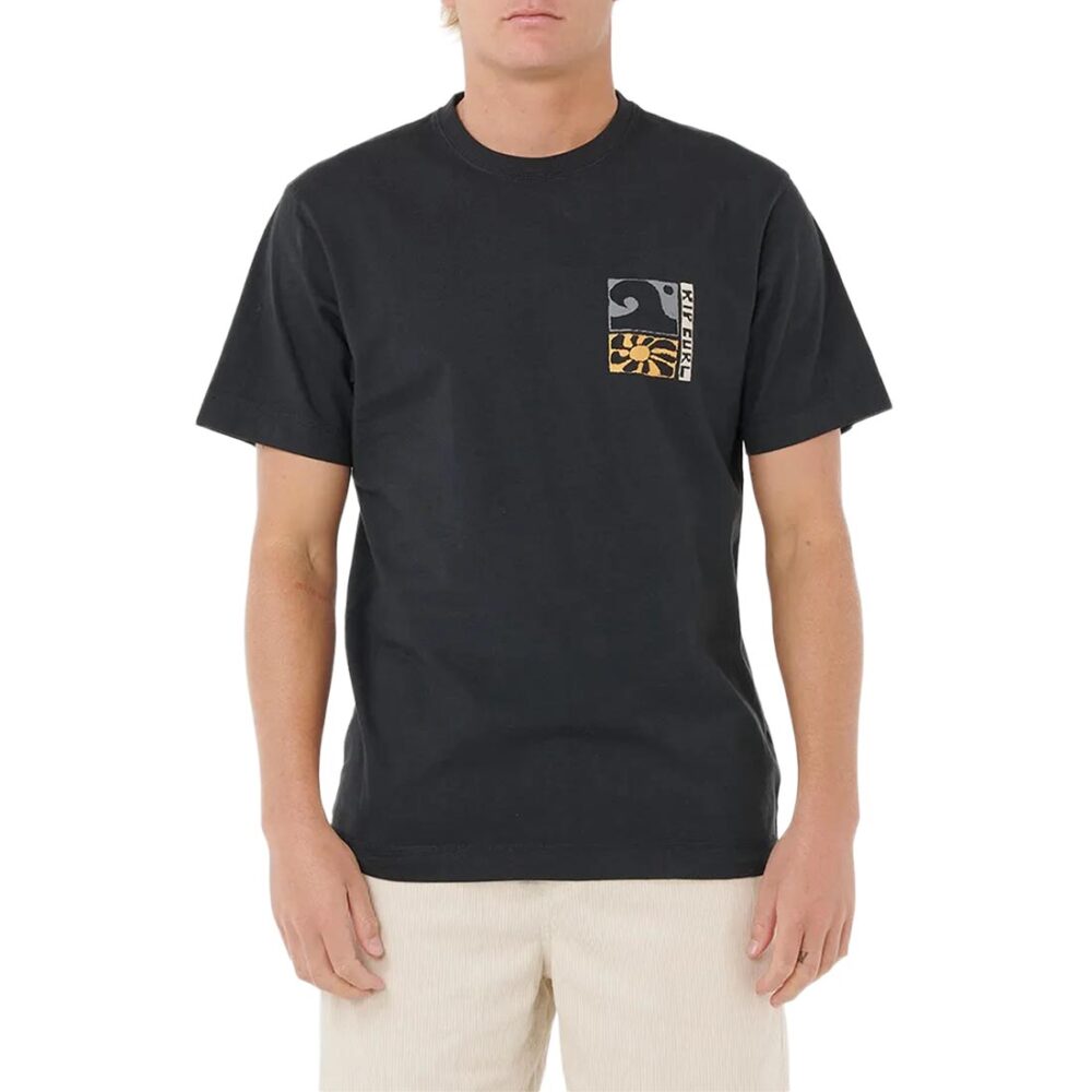 Rip Curl Artist Of The Search Coastline S/S T-Shirt - Black