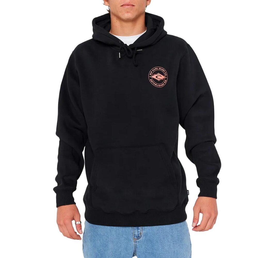 Rip Curl Staple Pullover Hoodie - Black