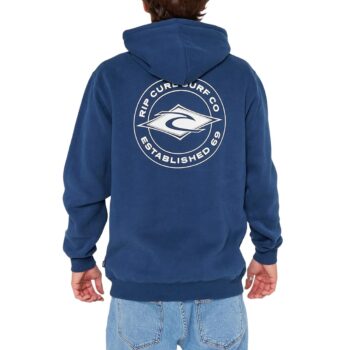 Rip Curl Staple Pullover Hoodie - Light Navy
