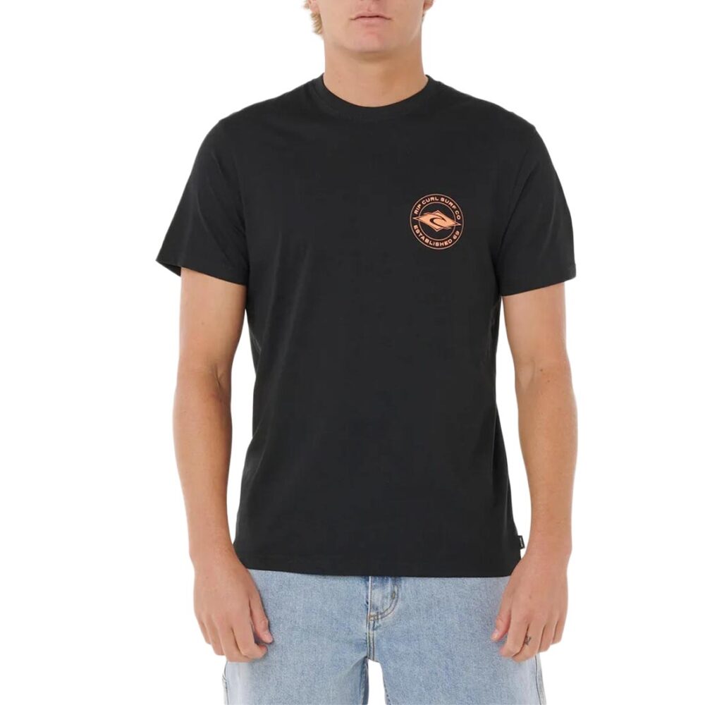 Rip Curl Staple S/S T-Shirt - Black