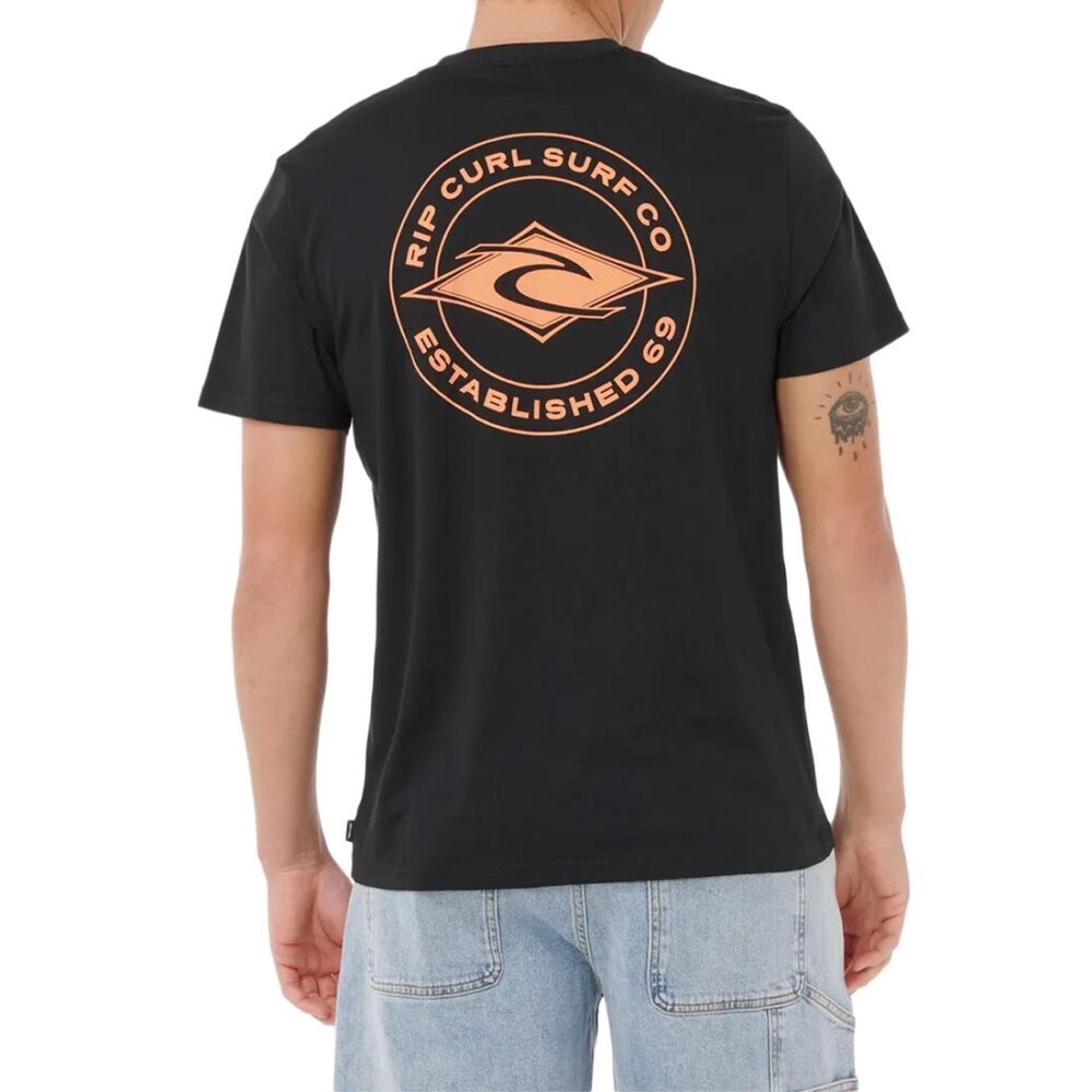 Rip Curl Staple S/S T-Shirt - Black