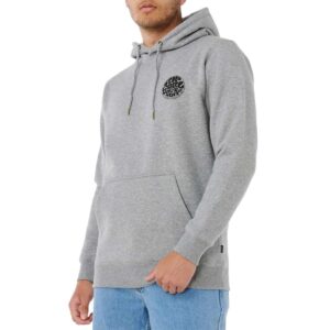 Rip Curl Wetsuit Icon Pullover Hoodie - Grey Marle