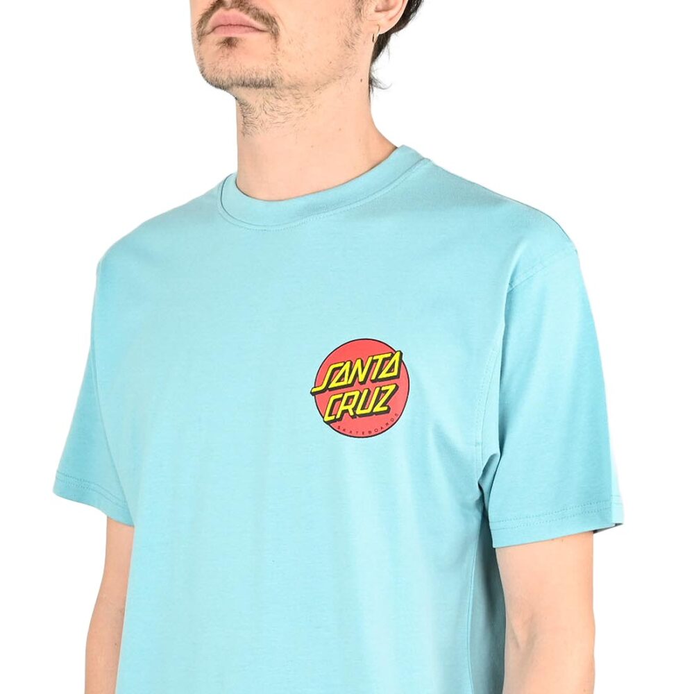 Santa Cruz Classic Dot Chest S/S T-Shirt - Norse Blue