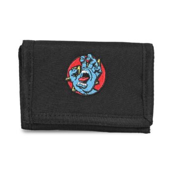 Santa Cruz Hand Dot Wallet - Black