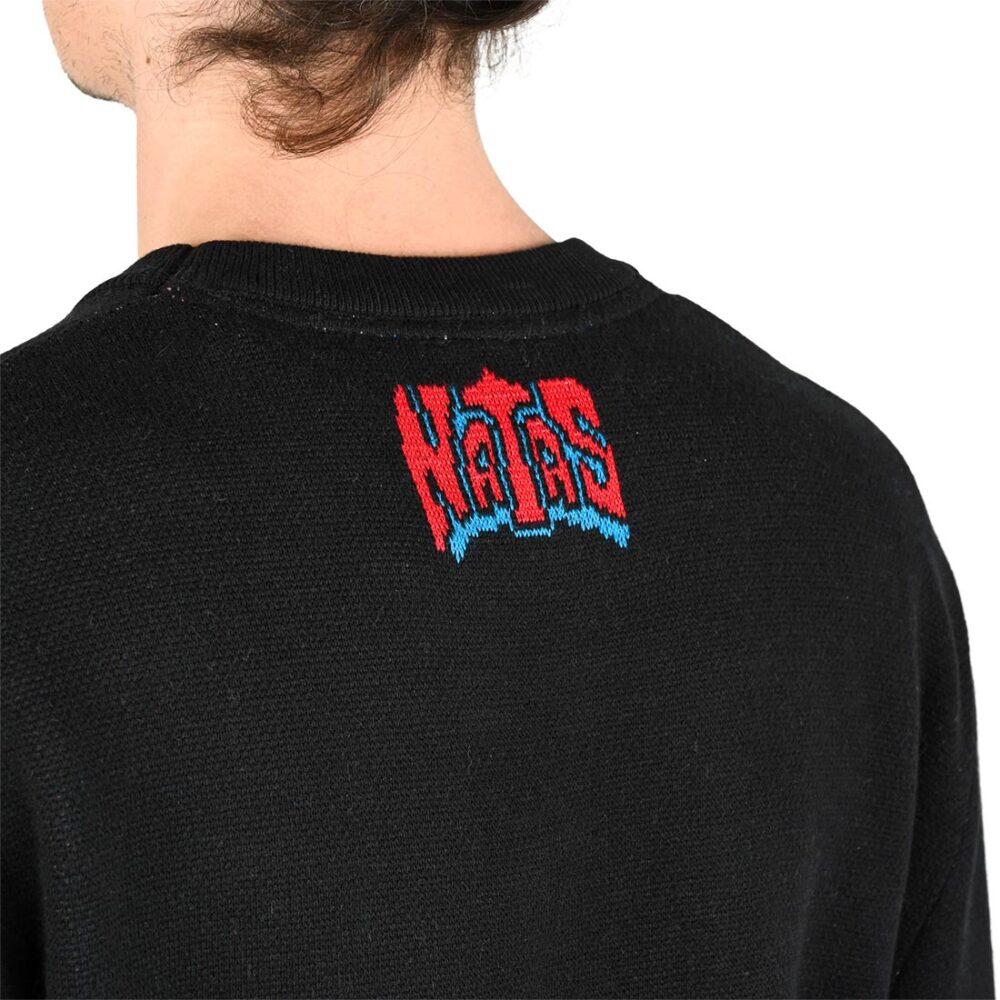 Santa Cruz Natas SC Panther Knitted Jumper - Black
