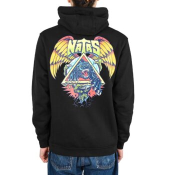 Santa Cruz Natas SC Panther Pullover Hoodie - Black