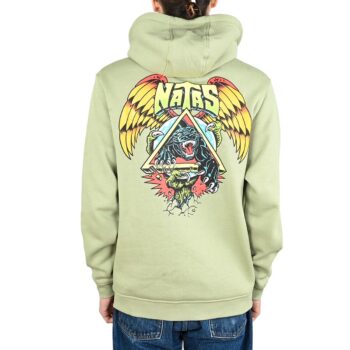 Santa Cruz Natas SC Panther Pullover Hoodie - Moon Rock