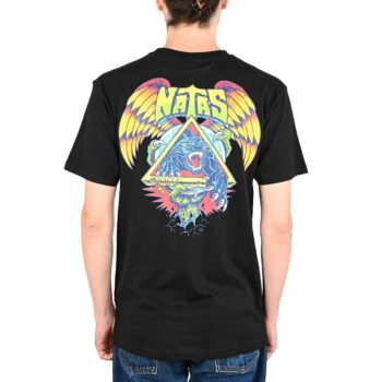 Santa Cruz Natas SC Panther S/S T-Shirt - Black