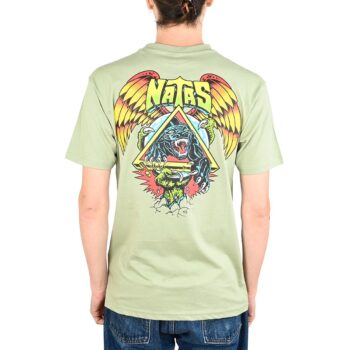 Santa Cruz Natas SC Panther S/S T-Shirt - Moon Rock