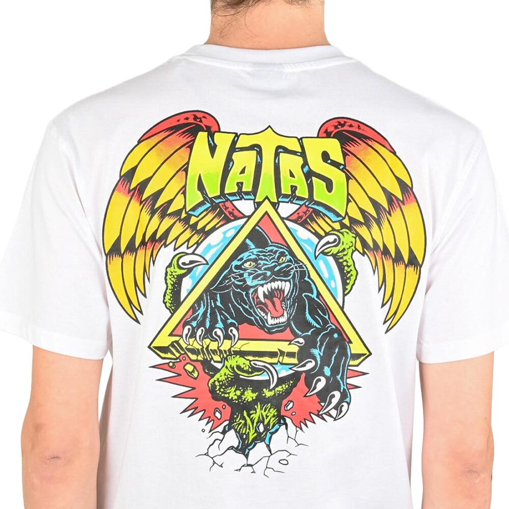 Santa Cruz Natas SC Panther S/S T-Shirt - White