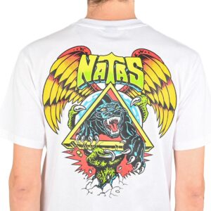 Santa Cruz Natas SC Panther S/S T-Shirt - White