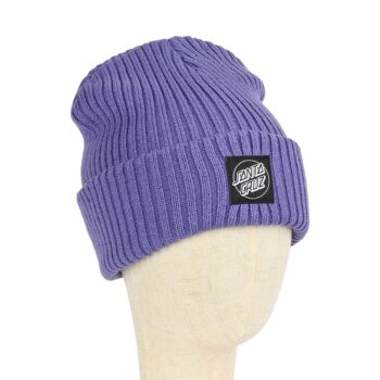 Santa Cruz Opus Dot Label Beanie Hat - Purple Haze
