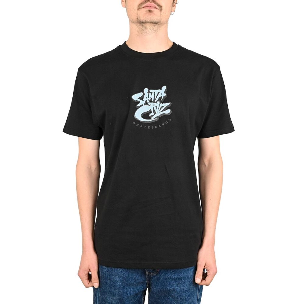 Santa Cruz Pace Deathtrap S/S T-Shirt - Black