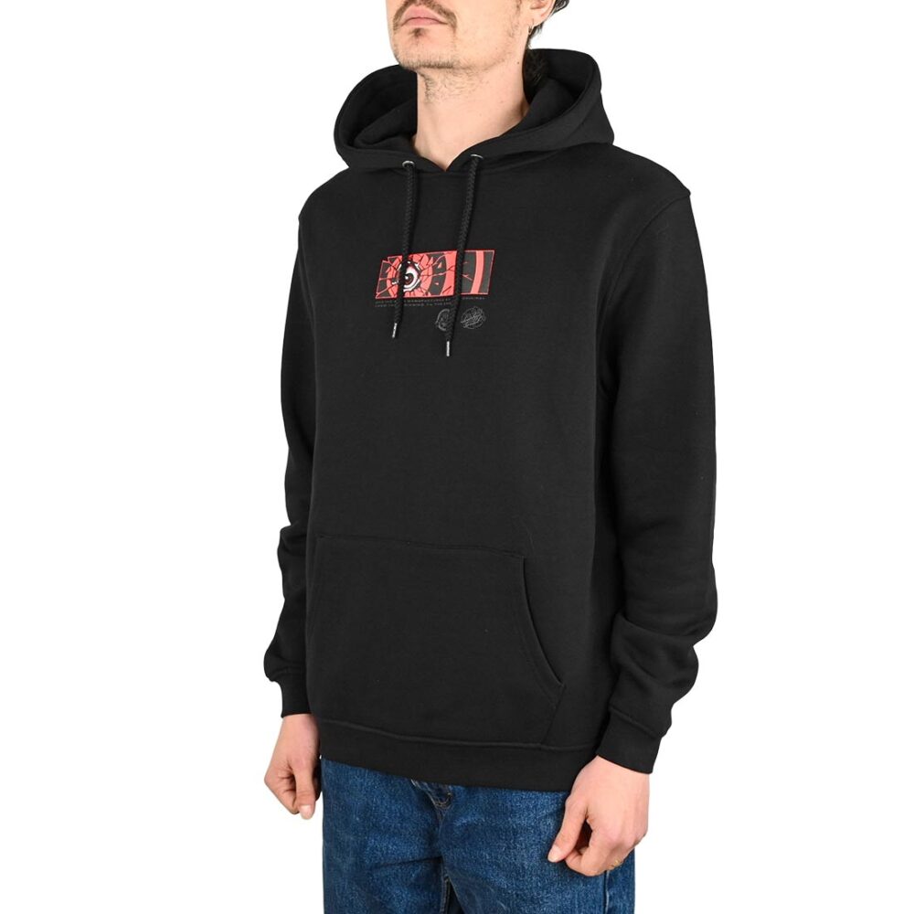 Santa Cruz Roskopp Dissect Strip Pullover Hoodie - Black