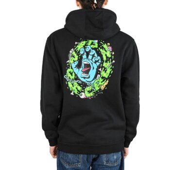 Santa Cruz Slime Scream Pullover Hoodie - Black