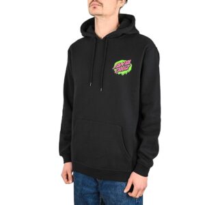 Santa Cruz Slime Scream Pullover Hoodie - Black