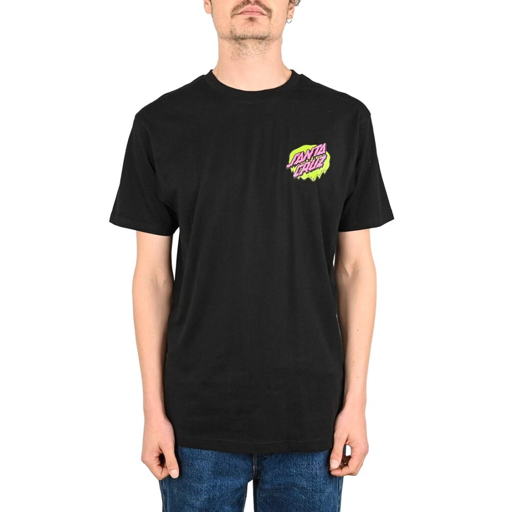 Santa Cruz Slime Scream S/S T-Shirt - Black
