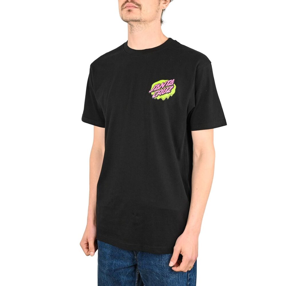 Santa Cruz Slime Scream S/S T-Shirt - Black