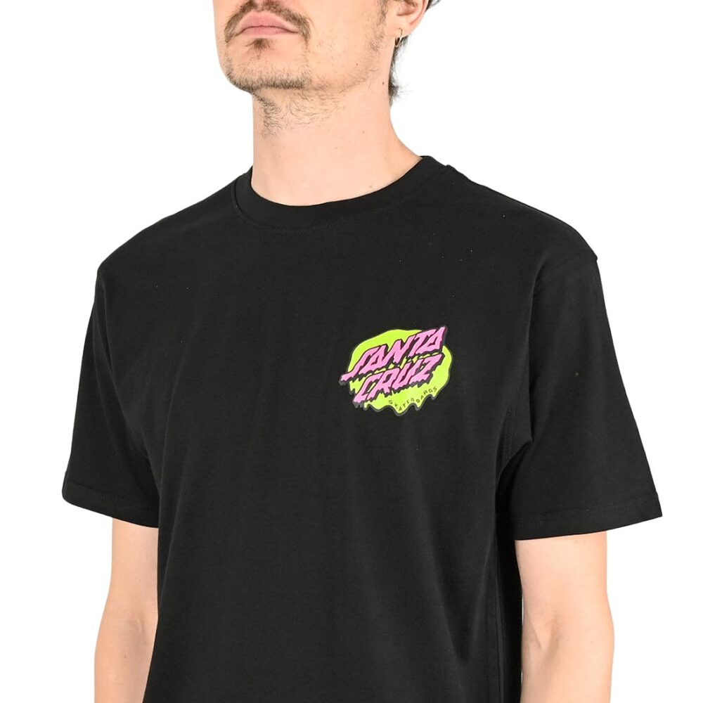 Santa Cruz Slime Scream S/S T-Shirt - Black