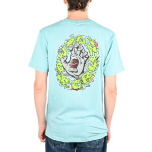 Santa Cruz Slime Scream S/S T-Shirt - Norse Blue