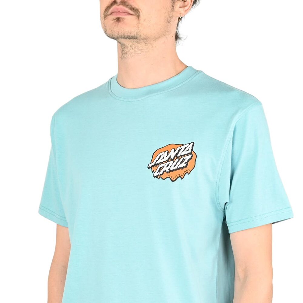Santa Cruz Slime Scream S/S T-Shirt - Norse Blue