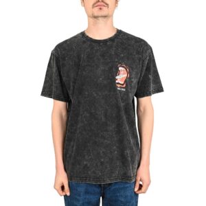 Santa Cruz VTG Screaming Connect S/S T-Shirt - Black Acid Wash