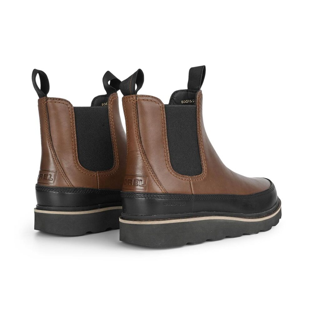 Sorel Slabtown 62' Chelsea Waterproof Boot - Brown/Black