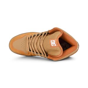 DC Manteca 4 S High-Top Skate Shoes - Brown/Gum