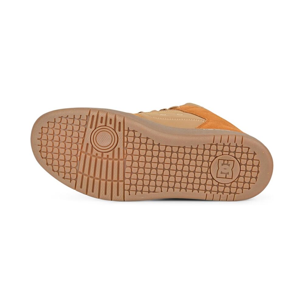 DC Manteca 4 S High-Top Skate Shoes - Brown/Gum