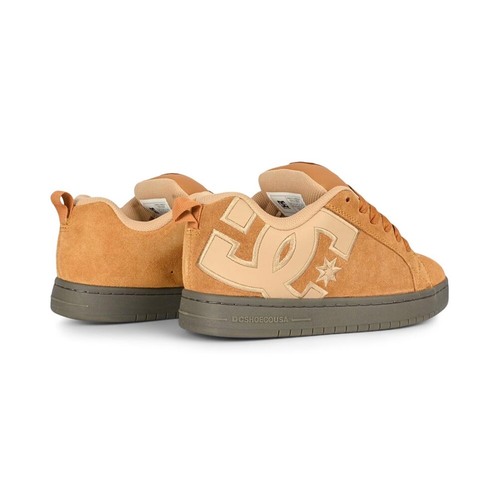 DC Court Graffik Skate Shoes - Brown/Gum (AW25)