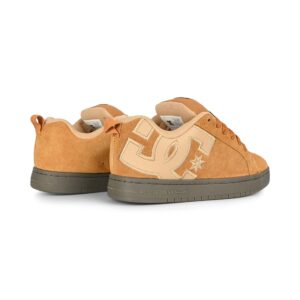 DC Court Graffik Skate Shoes - Brown/Gum (AW25)