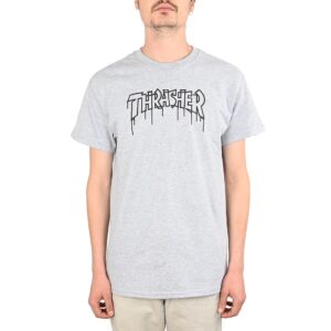 Thrasher One-Liner S/S T-Shirt - Sport Grey