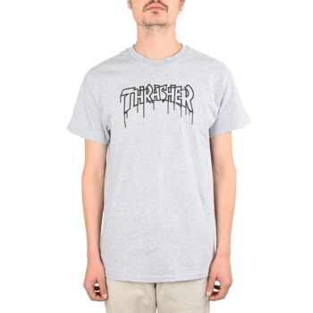 Thrasher One-Liner S/S T-Shirt - Sport Grey