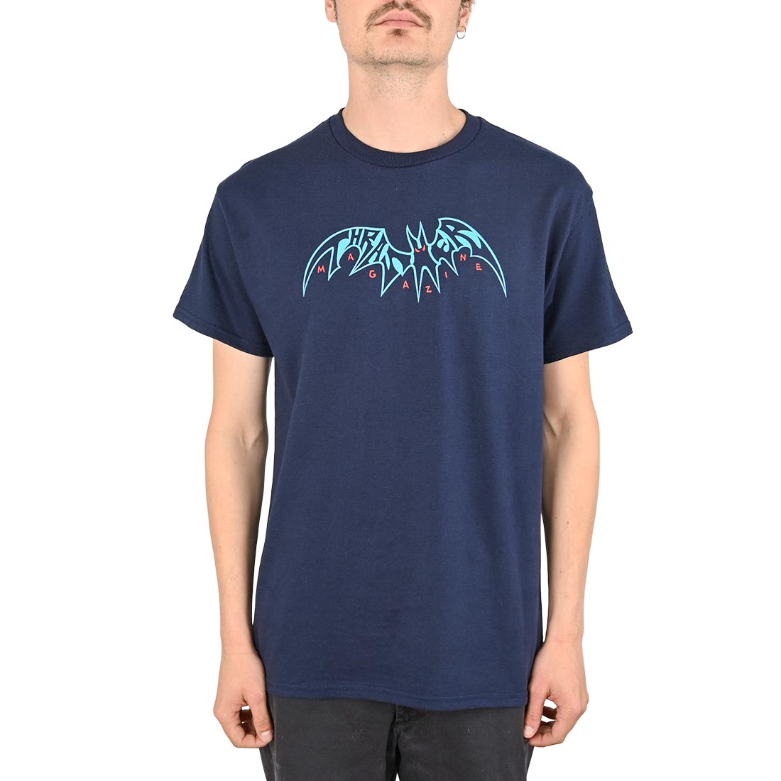 Thrasher Sky Rat S/S T-Shirt - Navy -  L