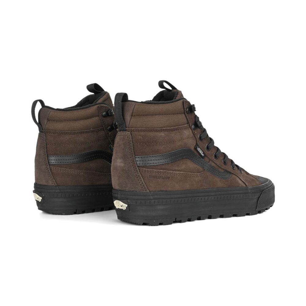 Vans Sk8-Hi MTE Waterproof Winterised Skate Shoes - Brown/Black