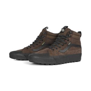 Vans Sk8-Hi MTE Waterproof Winterised Skate Shoes - Brown/Black