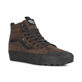 Vans Sk8-Hi MTE Waterproof Winterised Skate Shoes - Brown/Black