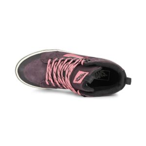 Vans Sk8-Hi MTE Waterproof Winterised Skate Shoes - Port/Black