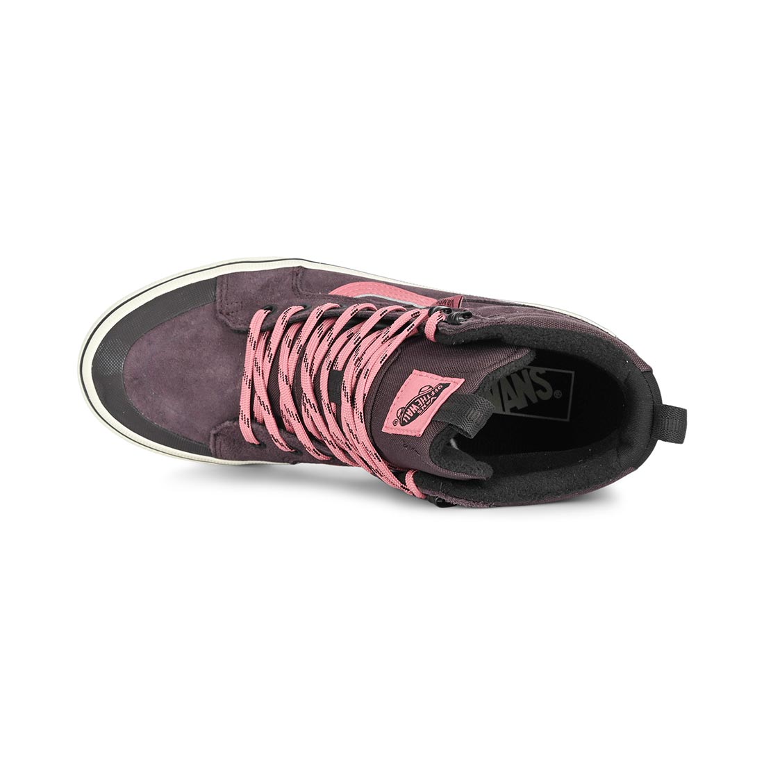 Vans Sk8-Hi MTE Waterproof Winterised Skate Shoes - Port/Black