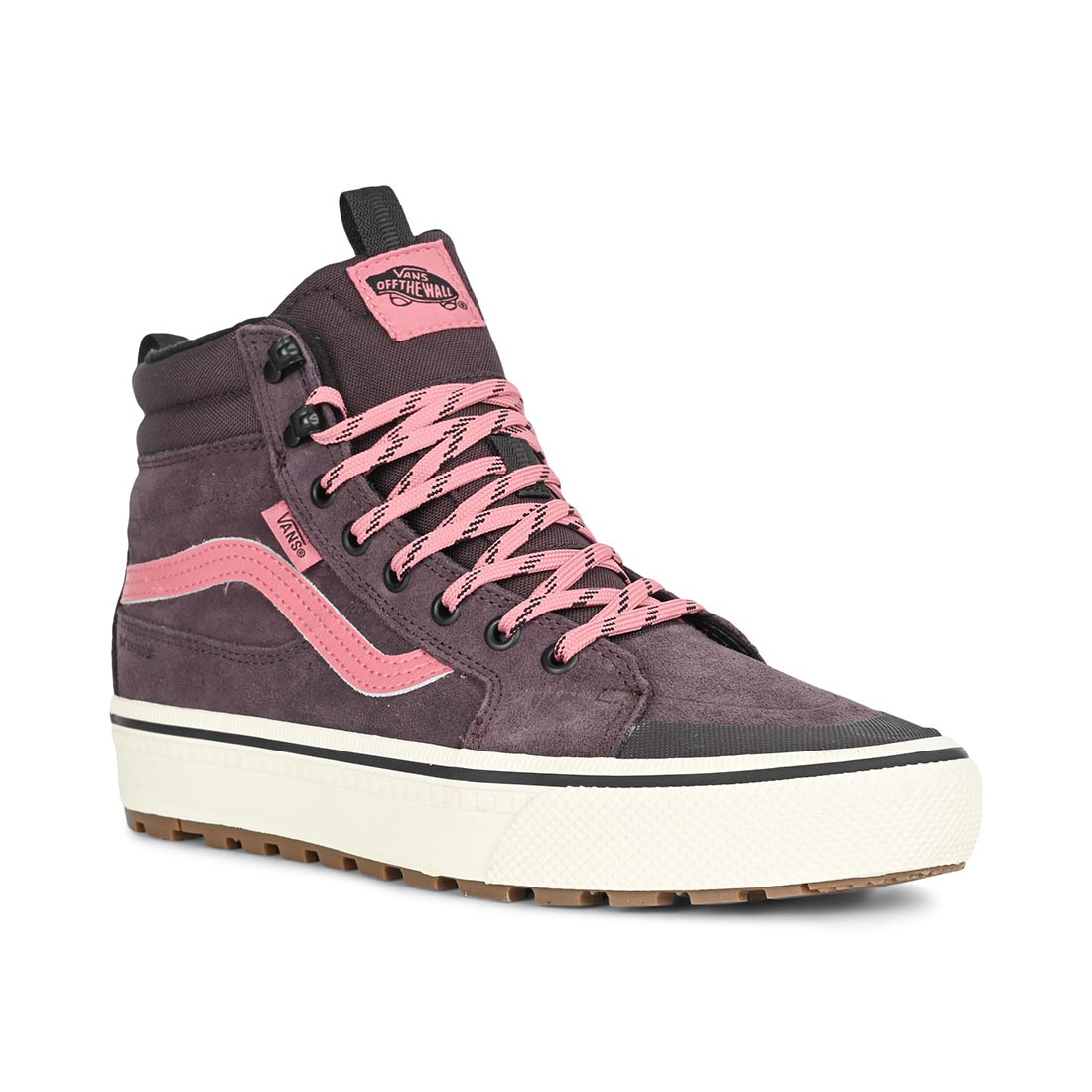 Vans Sk8-Hi MTE Waterproof Winterised Skate Shoes - Port/Black