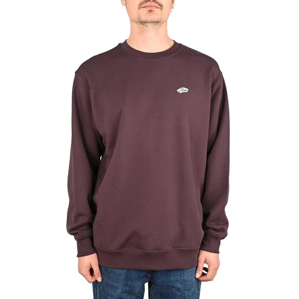 Vans Style 76 II Loose Crew Sweater - Dark Port