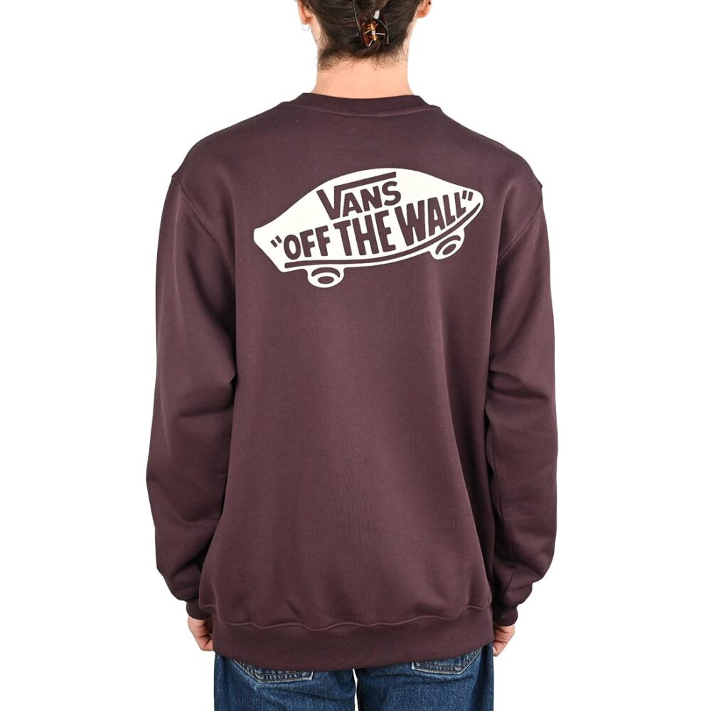Vans Style 76 II Loose Crew Sweater - Dark Port