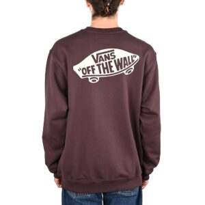 Vans Style 76 II Loose Crew Sweater - Dark Port