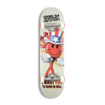 World Industries I WANT U 8.25" Complete Skateboard