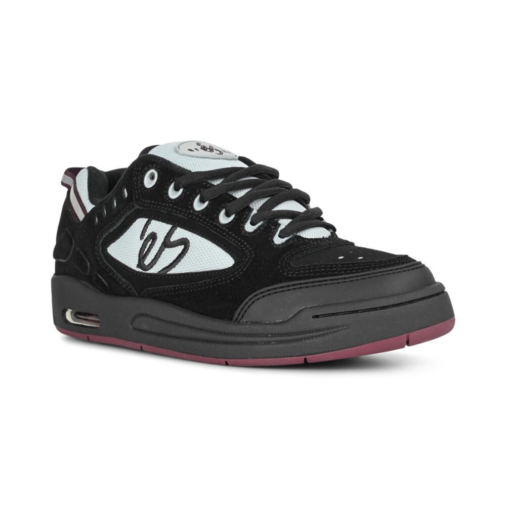 eS Creager Skate Shoes - Black/Red/Grey