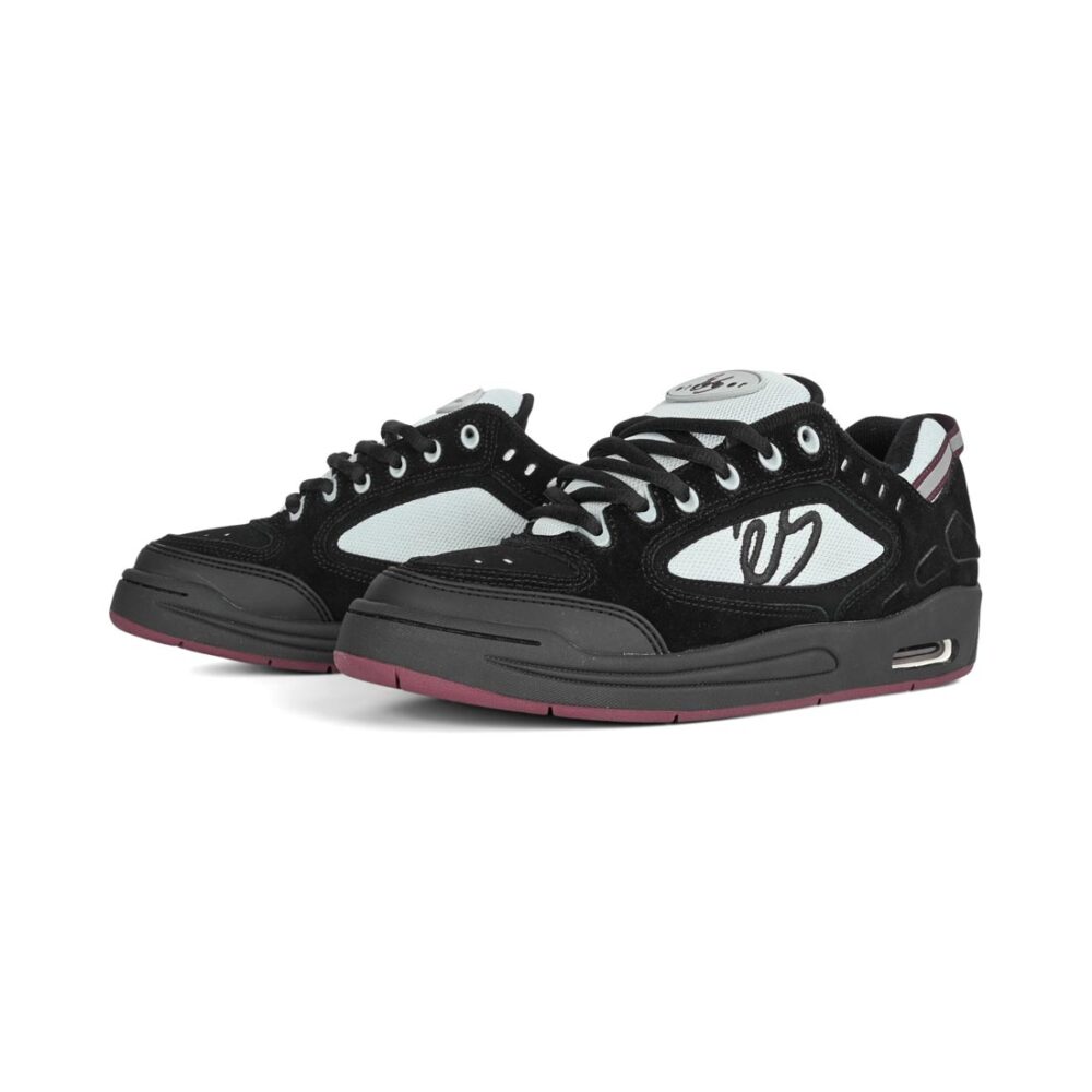 eS Creager Skate Shoes - Black/Red/Grey