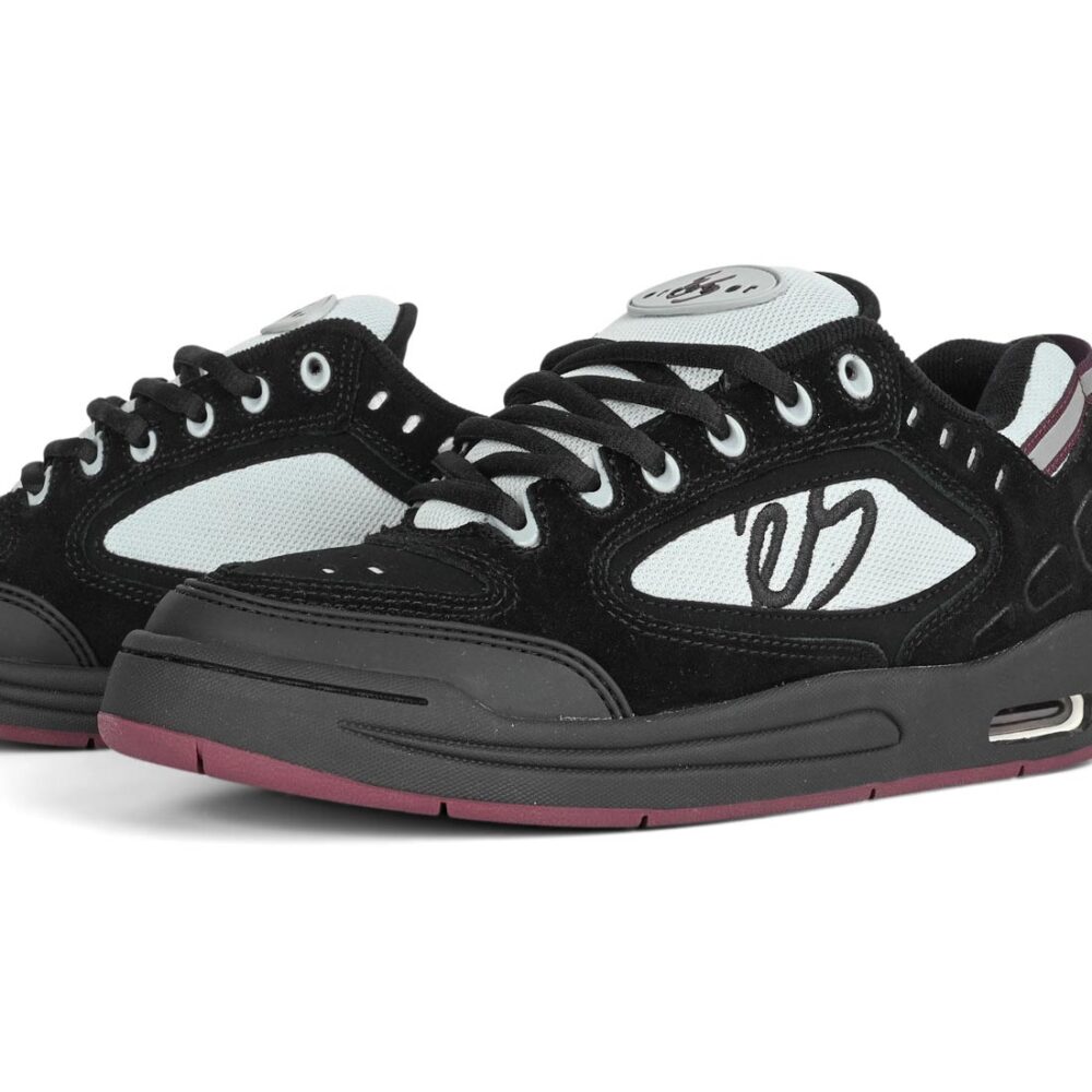 eS Creager Skate Shoes - Black/Red/Grey